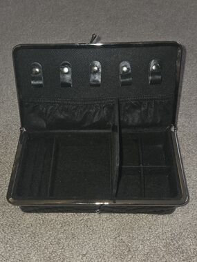Black Leather Jewelry Box
